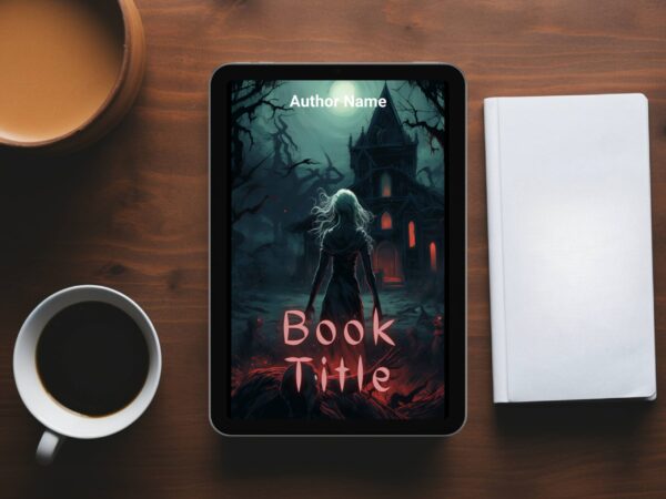 Haunted Church and Zombie: Premade Horror eBook Cover Design - Image 2
