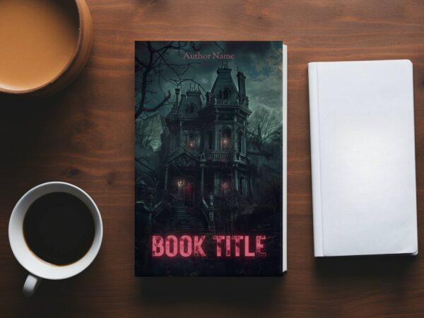 Haunted House: Premade Horror eBook Cover Design - Image 8