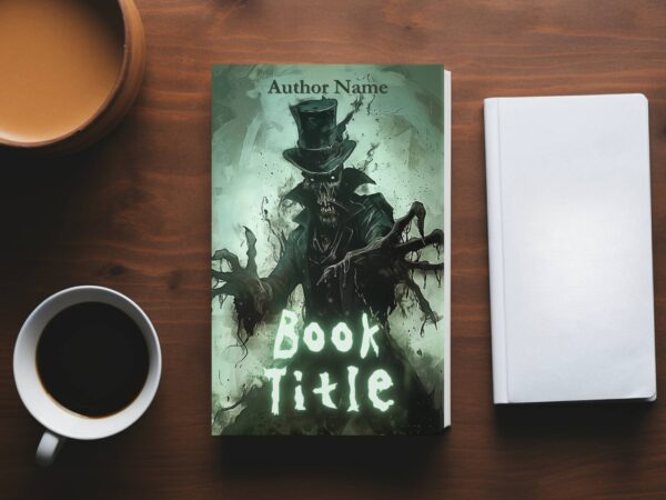 Skeleton Creature: Premade Horror eBook Cover Design - Image 8