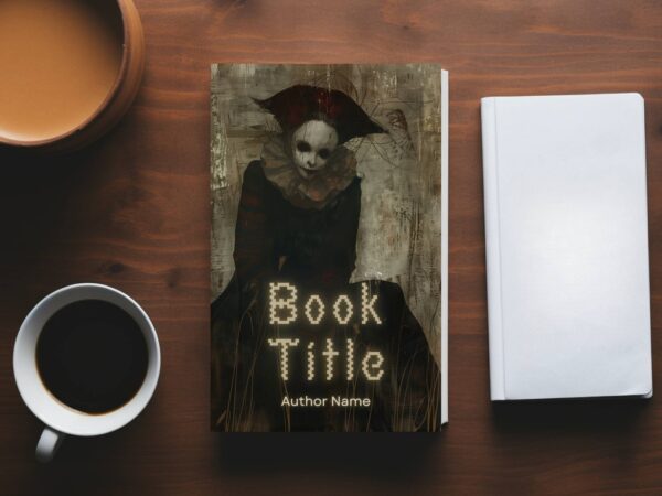 Female Clown: Premade Horror eBook Cover Design - Image 8