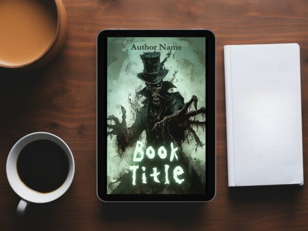 Skeleton Creature: Premade Horror eBook Cover Design - Image 2