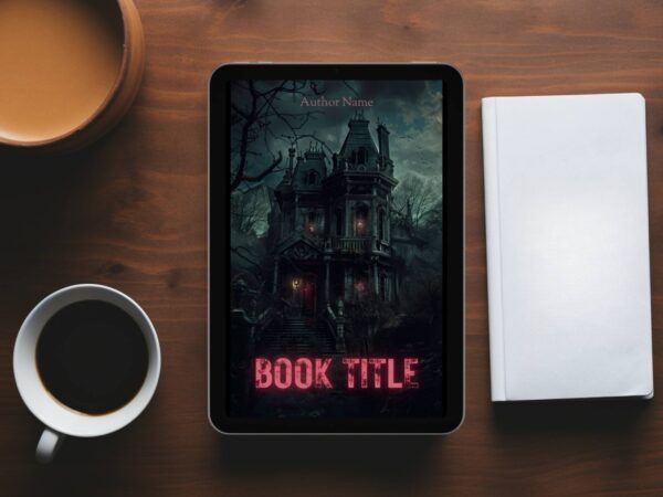 Haunted House: Premade Horror eBook Cover Design - Image 3