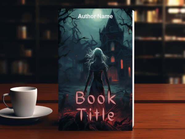Haunted Church and Zombie: Premade Horror eBook Cover Design - Image 5