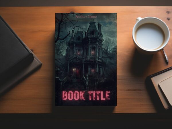 Haunted House: Premade Horror eBook Cover Design - Image 7