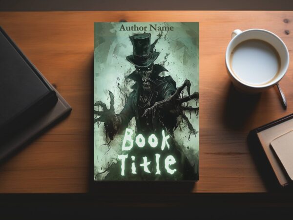 Skeleton Creature: Premade Horror eBook Cover Design - Image 7