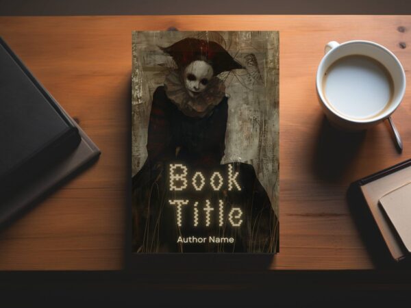 Female Clown: Premade Horror eBook Cover Design - Image 7