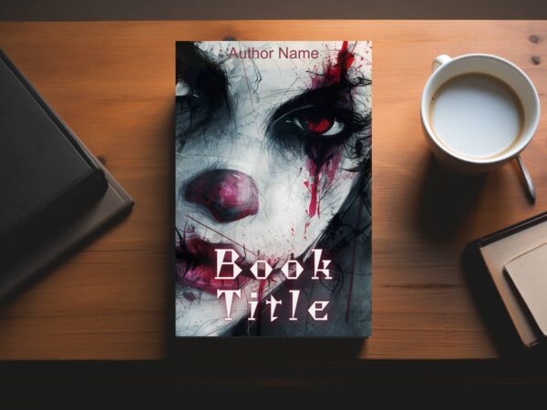 Spooky Clown: Premade Horror eBook Cover Design - Image 8