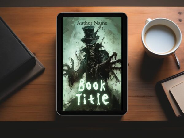 Skeleton Creature: Premade Horror eBook Cover Design - Image 3