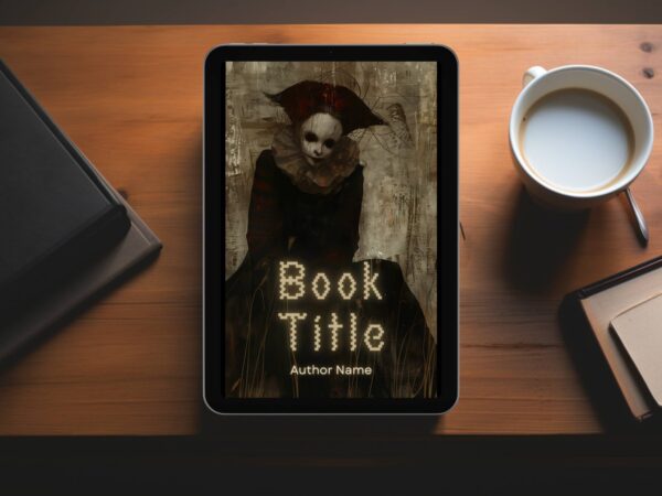 Female Clown: Premade Horror eBook Cover Design - Image 3