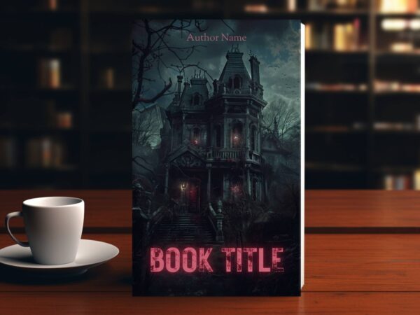 Haunted House: Premade Horror eBook Cover Design - Image 6