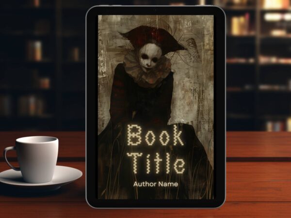 Female Clown: Premade Horror eBook Cover Design