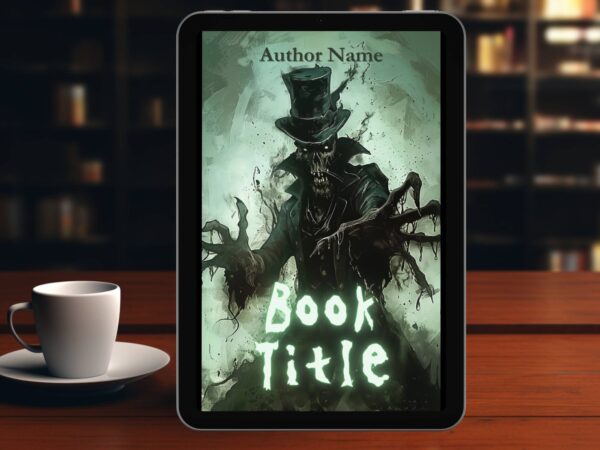 Skeleton Creature: Premade Horror eBook Cover Design